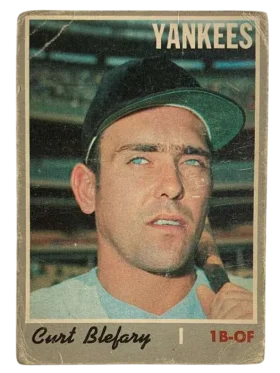 297 Curt Blefary 1970 from Topps Front