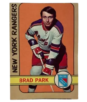 30 Brad Park 1972 73 Topps from Front 1