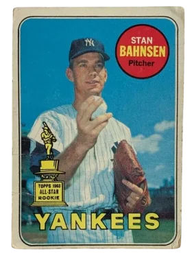 380 Stan Bahnsen 1969 from Topps Front