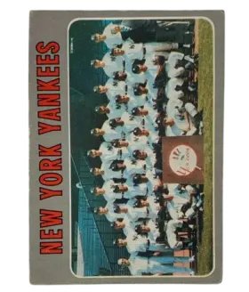 399 New York Yankees 1970 from Topps Front