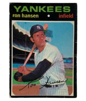 419 Ron Hansen 1971 from Topps Front