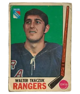 43 Walter Tkaczuk 1969 70 Topps from Front 1