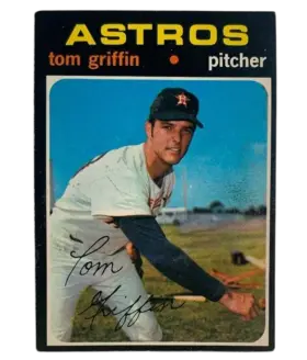 471 Tom Griffin 1971 from Topps Front