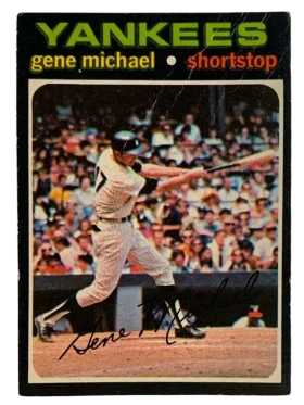 483 Gene Michael 1971 O Pee Chee from Front 1
