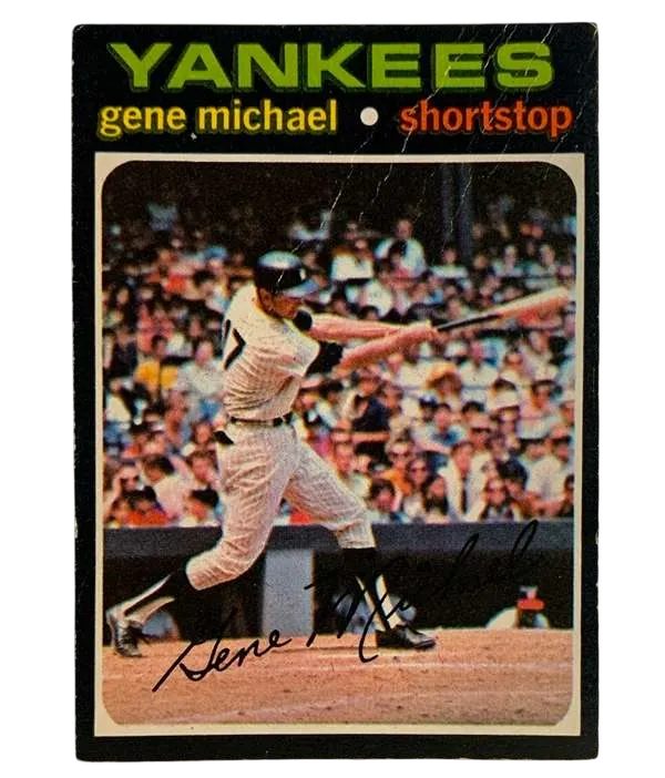483 Gene Michael 1971 O Pee Chee from Front 1