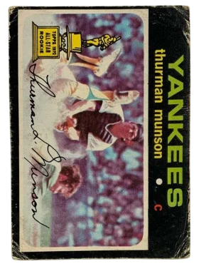 5 Thurman Munson 1971 from Topps Front