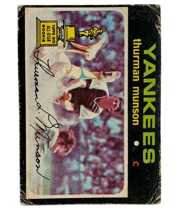 5 Thurman Munson 1971 from Topps Front