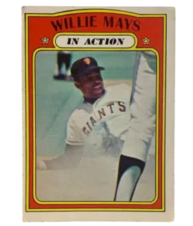 50 Willie Mays 1972 O Pee from Chee Front