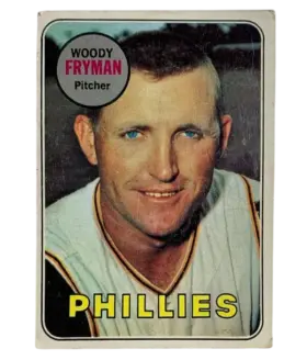 51 Woody Fryman 1969 from Topps Front