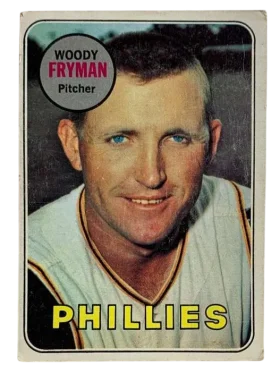 51 Woody Fryman 1969 from Topps Front