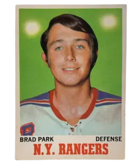 67 Brad Park 1970 71 from Topps Front