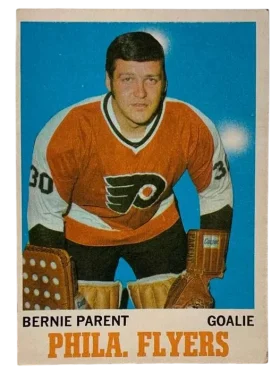 78 Bernie Parent 1970 71 from Topps Front