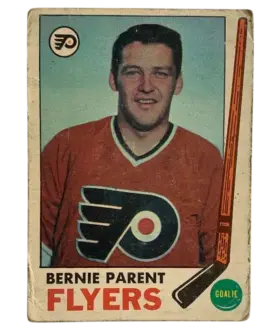 89 Bernie Parent 1969 70 Topps from Ex Front