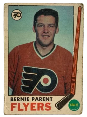 89 Bernie Parent 1969 70 Topps from Ex Front