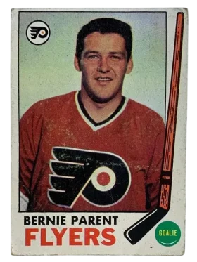 89 Bernie Parent 1969 70 from Topps Front