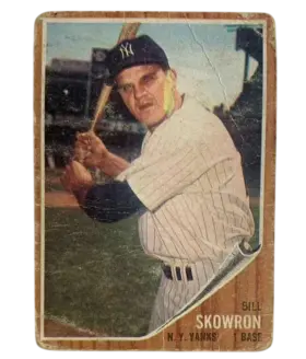 110a Bill Skowron 1962 from Topps Front