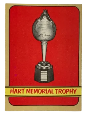 127 Hart Memorial Trophy 1972 73 O Pee from Chee Front