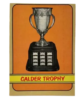 134 Calder Trophy 1972 73 O Pee from Chee Front