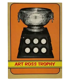 148 Art Ross Trophy 1972 73 O Pee from Chee Front