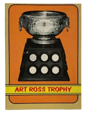 148 Art Ross Trophy 1972 73 O Pee from Chee Front