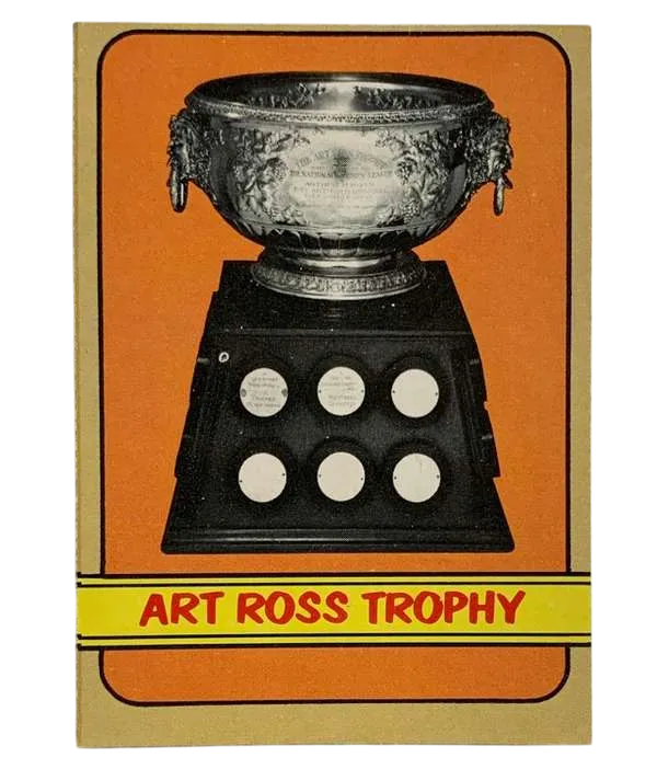 148 Art Ross Trophy 1972 73 O Pee from Chee Front