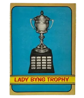 168 Lady Byng Trophy 1972 73 O Pee from Chee Front