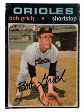 193 Bob Grich 1971 O Pee from Chee Front