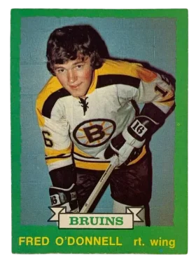 223 Fred O Donnell 1973 74 O Pee Chee Pee Chee Light from Backs Front