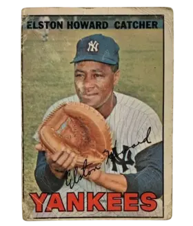 25 Elston Howard from 1967 Front