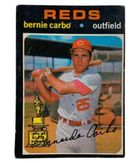 478 Bernie Carbo 1971 O Pee from Chee Front