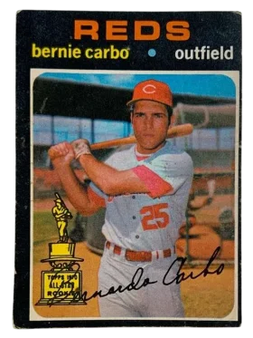 478 Bernie Carbo 1971 O Pee from Chee Front