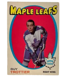 5 Guy Trottier 1971 72 O Pee from Chee Front