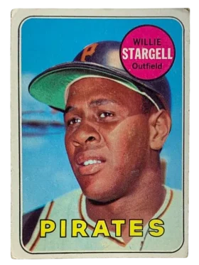 545 Willie Stargell 1969 from Topps Front