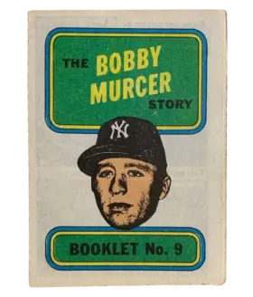 9 Bobby Murcer 1970 Topps from Booklets Front