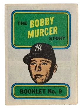 9 Bobby Murcer 1970 Topps from Booklets Front