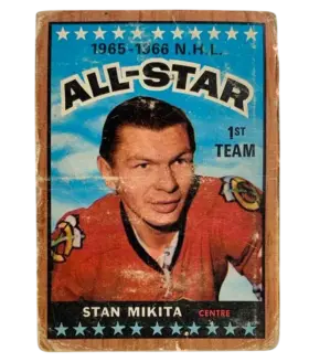 124 Stan Mikita 1966 67 from Topps Front