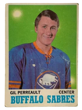 131 Gil Perreault 1970 71 O Pee Chee from Front Glue