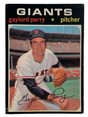 140 Gaylord Perry 1971 O Pee from Chee Front