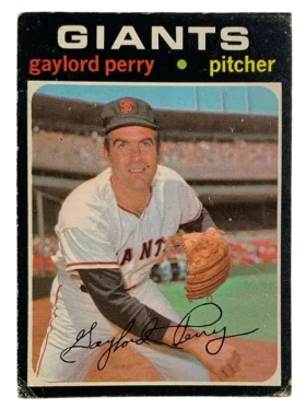 140 Gaylord Perry 1971 O Pee Chee from Front 3