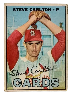 146 Steve Carlton 1967 O Pee from Chee Front