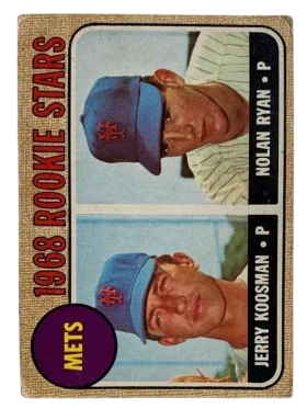 177 Mets 1968 Rookie Stars Jerry Koosman Nolan Ryan Rs Rc Uer 1968 O Pee from Chee Front