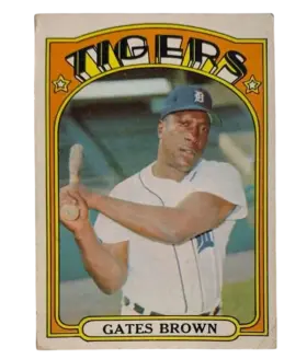 187 Gates Brown 1972 O Pee from Chee Front