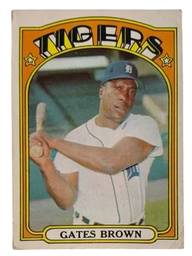 187 Gates Brown 1972 O Pee from Chee Front