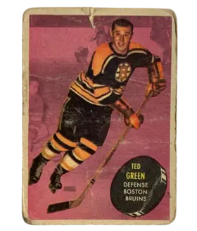 2 Ted Green 1961 62 from Topps Front