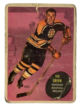 2 Ted Green 1961 62 from Topps Front