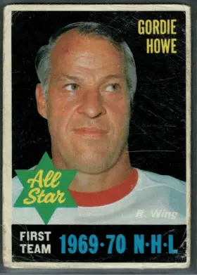 238a Gordie Howe 1970 71 O Pee Chee from Front Pr1