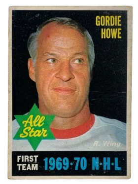 238a Gordie Howe 1970 71 Vg O Pee from Chee Front