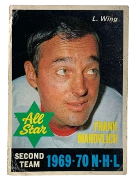242a Frank Mahovlich 1970 Pr 71 O Pee from Chee Front