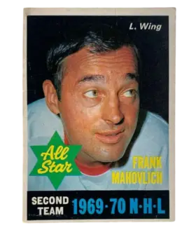 242a Frank Mahovlich Ex 1970 71 O Pee from Chee Front