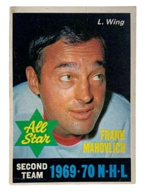 242a Frank Mahovlich Ex 1970 71 O Pee from Chee Front